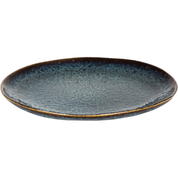 Plate Palmer Eccentric 22cm Blue Stoneware 1 piece(s)