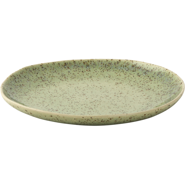 Plate Palmer Kiwi 22.5cm Green Stoneware 1 piece(s)
