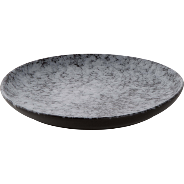 Plate Palmer Rocks 21cm Black Grey Porcelain 1 piece(s)