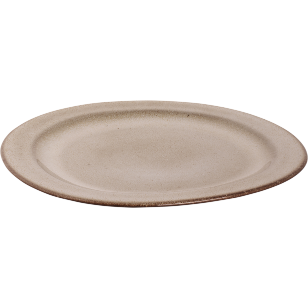Plate Palmer Earth 28cm Brown Stoneware 1 piece(s)