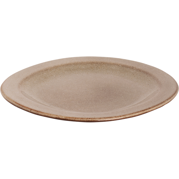 Plate Palmer Earth 21cm Brown Stoneware 1 piece(s)